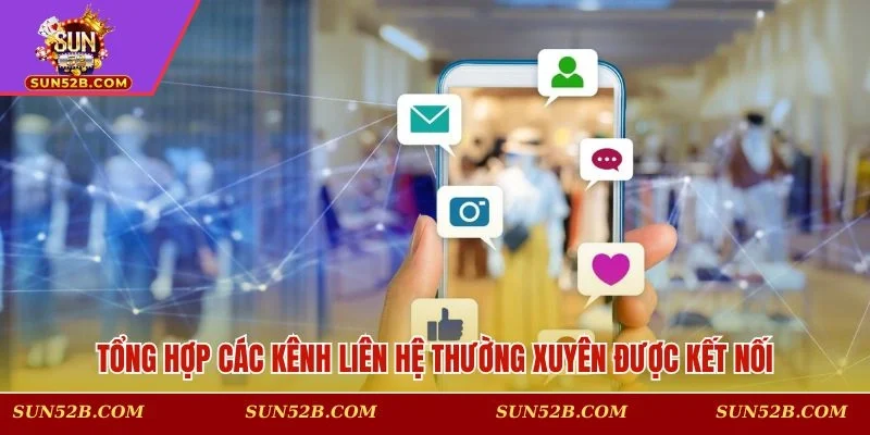 Các phương thức kết nối thường được hội viên sử dụng